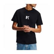T-shirt Korte Mouw Karl Lagerfeld Camisetas Hombre Modèle Reg Ss K Log...