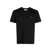 T-shirt Korte Mouw Ami Paris T-SHIRT BFUTS001.724.001 BLACK