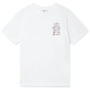 T-shirt Korte Mouw Casablanca LE PASSAGE TSHIRT WHITE