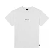 T-shirt Korte Mouw Propaganda PRTS659-02 T-SHIRT-RIBS WHITE