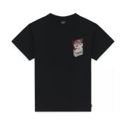 T-shirt Korte Mouw Propaganda PRTS708-01 T-SHIRT-POCKET BLACK
