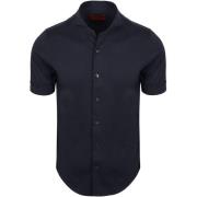 Overhemd Korte Mouw Suitable Shortsleeve Sorona Overhemd Erik Navy