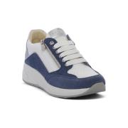 Lage Sneakers Keys BLU WHITE