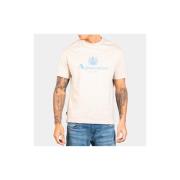 T-shirt Korte Mouw Aquascutum Big logo t-shirt