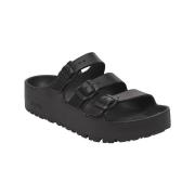 Slippers BIRKENSTOCK Sandales Florida III EVA PAP Flex Platform noir