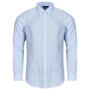 Overhemd Lange Mouw Polo Ralph Lauren CHEMISE RAYEE COUPE DROITE EN LI...