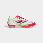 Voetbalschoenen adidas F50 Pro MG Cloud White Core Black Solar Yellow