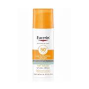 Zonverzorging Eucerin Getinte Gel-Crème Oliecontrole Droge Touch SPF50...