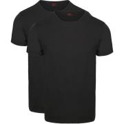 T-shirt Levis T-shirt Solid Crew Zwart 2Pack