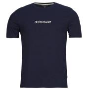 T-shirt Korte Mouw Guess SS CN SLIM LOGO EMBRO TEE