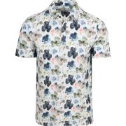 Polo Shirt Korte Mouw R2 Amsterdam Polo Print Multicolor