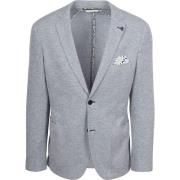 Blazer R2 Amsterdam Knitted Colbert Blauw