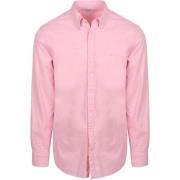 Overhemd Lange Mouw Mcgregor Overhemd Cotton Linen Roze
