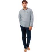 Pyjama's / nachthemden Admas Pyjama broek polo lange mouwen Society