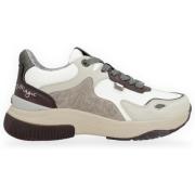 Lage Sneakers Anekke - Deportivos blancos y burdeos