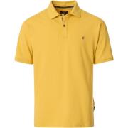 Polo Shirt Korte Mouw Casa Moda Polo Stretch Mustard Geel