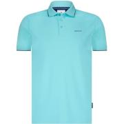 T-shirt State Of Art Poloshirt Piqué Lichtblauw