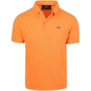 Polo Shirt Korte Mouw Superdry Polo Pique Classic Orange