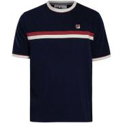T-shirt Korte Mouw Fila Rosario T-Shirt Navy/Gardenia/Garnet