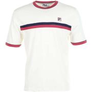 T-shirt Korte Mouw Fila Rosario T-Shirt Gardenia/Garnet/ Navy