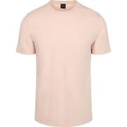 T-shirt Korte Mouw BOSS T-shirt Tegood Lichtroze