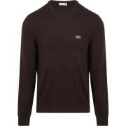 Trui Lacoste Pullover Donkerbruin