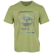 T-shirt Korte Mouw Timberland Water Stack Logo Short
