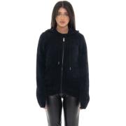 Fleece Jack Leone 1947 Woman Hoody Full Zip Knitted Glam Winter