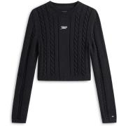 Trui Tommy Jeans Tjw Cable Script Swe