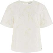 Top Guess Ss Cassandre Foliage Tulle Top