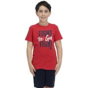 T-shirt Korte Mouw Leone 1947 Boy T-Shirt + Bermuda Sporty 1947