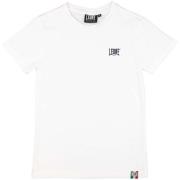 T-shirt Korte Mouw Leone 1947 Boy Short Sleeves Small Logo