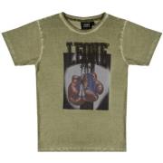 T-shirt Korte Mouw Leone 1947 Boy Short Sleeves Washed