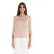 T-Shirt Lange Mouw Leone 1947 Woman 3/4 Sleeves Chic Boxing