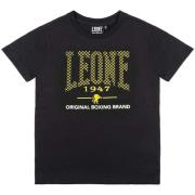 T-shirt Korte Mouw Leone 1947 Boy Short Sleeves Neon