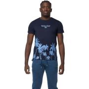 T-shirt Korte Mouw Leone 1947 Man Beach