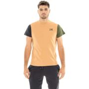 T-shirt Korte Mouw Leone 1947 Man Short Sleeves Color Block