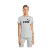 T-shirt Korte Mouw Puma Ess Logo Tee