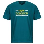 T-shirt Korte Mouw New Balance LINEAR LINES T-SHIRT