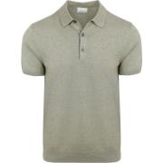 T-shirt Profuomo Poloshirt Luxury Basic Groen