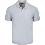 Polo Shirt Korte Mouw Napapijri Ealis Polo Grijs