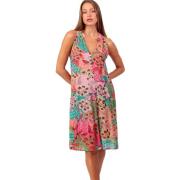 Korte Jurk Admas Zomerjurk Patchwork