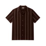 Overhemd Korte Mouw Imago Multch Shirt - Brown