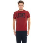 T-shirt Korte Mouw Leone 1947 Man Short Sleeves Big Logo