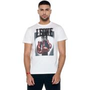 T-shirt Korte Mouw Leone 1947 Man Short Sleeves Celebrated