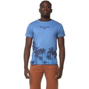 T-shirt Korte Mouw Leone 1947 Man Beach