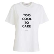 T-shirt Korte Mouw Isabelle Blanche -