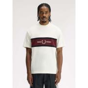 T-shirt Fred Perry Embroidered panel t-shirt