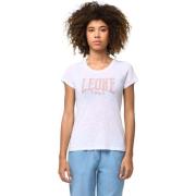 T-shirt Korte Mouw Leone 1947 Woman Short Sleeves Bright