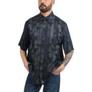 Overhemd Korte Mouw EAX XM002106AF13235